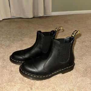 Dr. Martens Black 2976 Boots Size 8 LIGHTLY USED